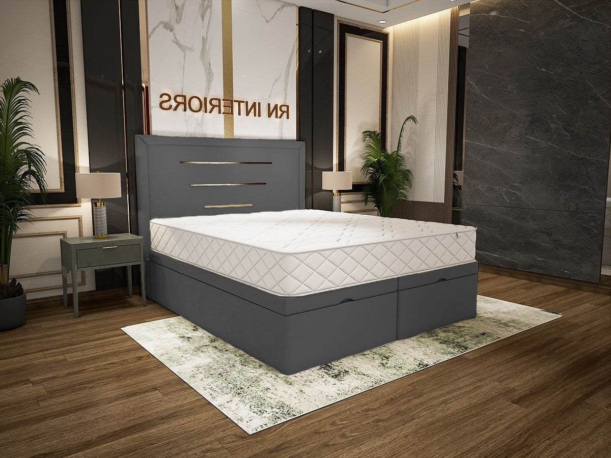 Single Divan Bed with Storage - Myla Divan Bed Frame