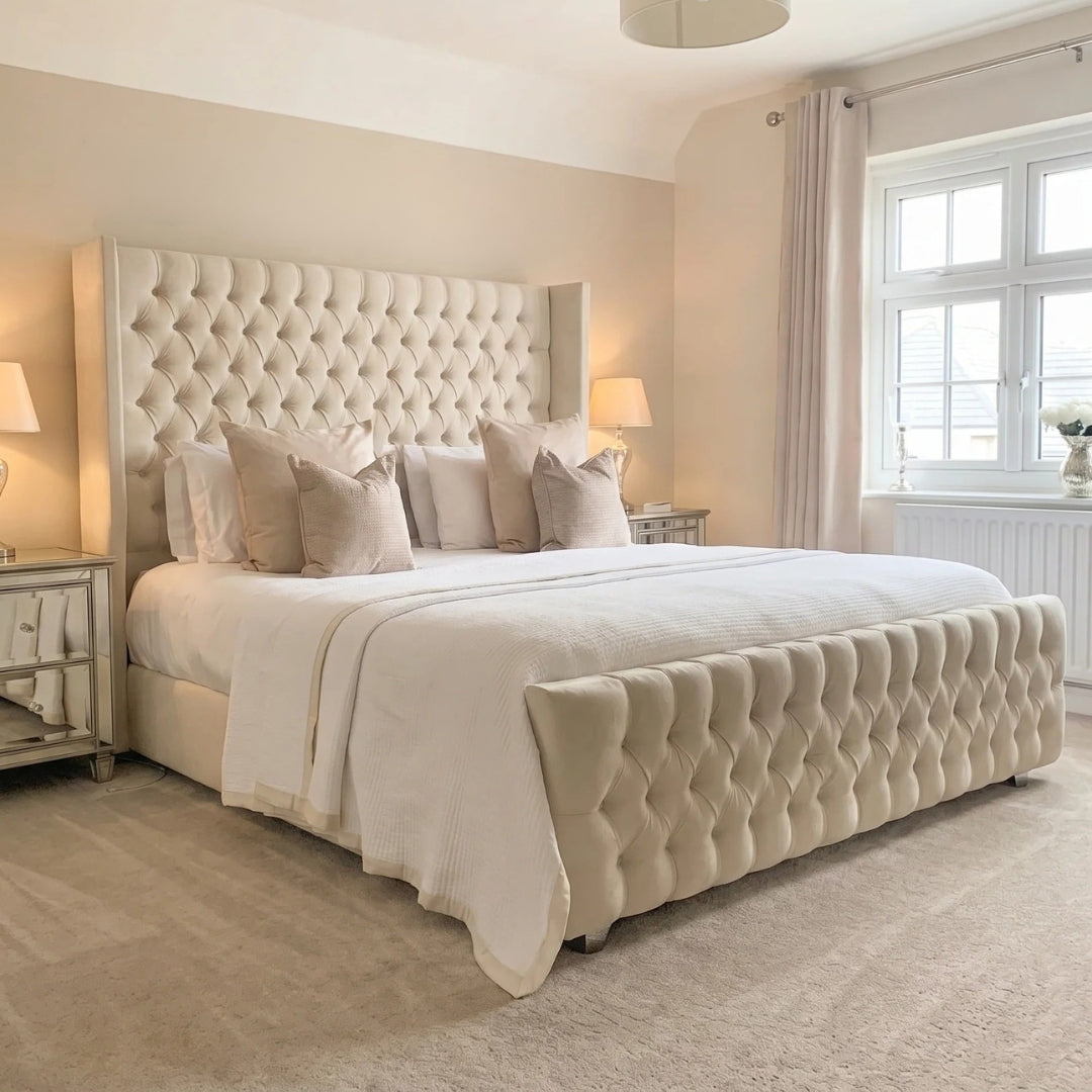 Atlas Wingback Bed Frame
