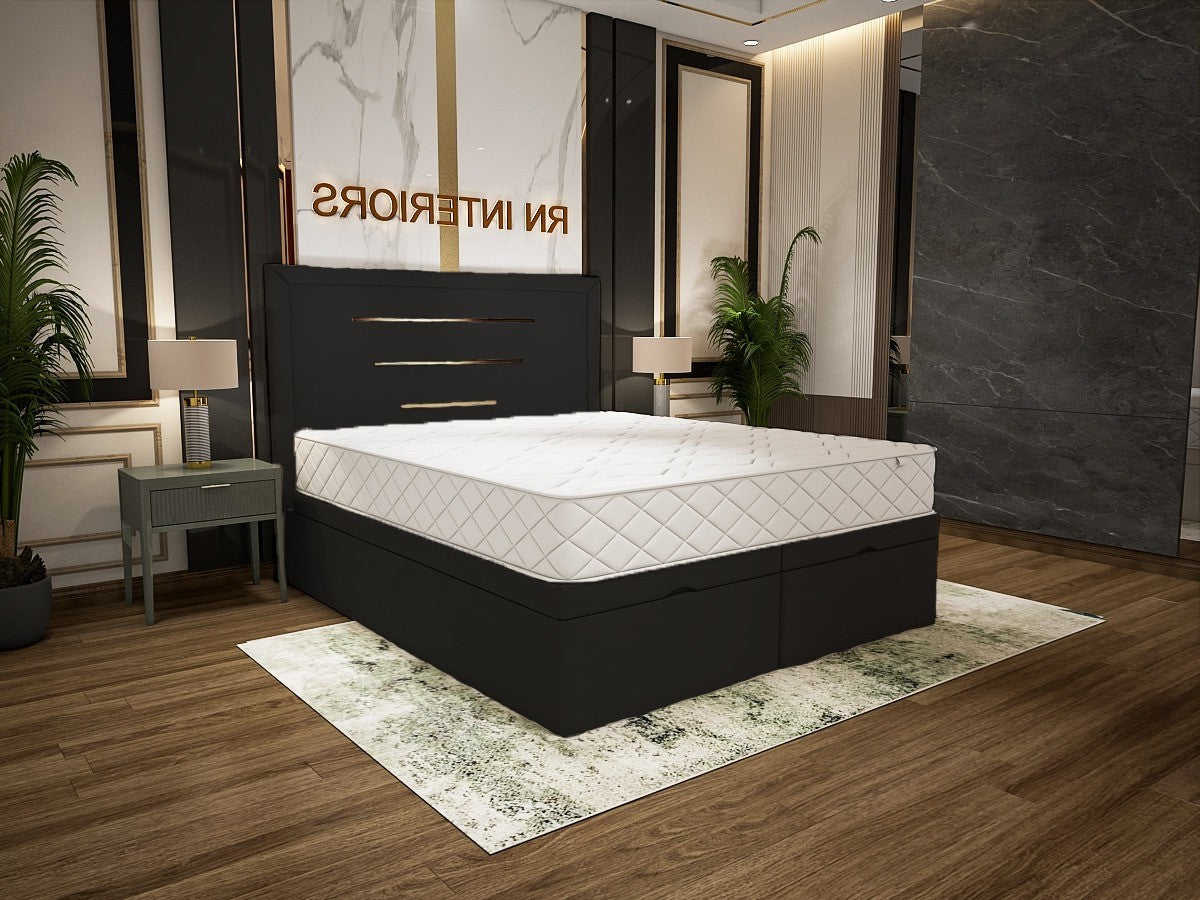 Single Divan Bed with Storage - Myla Divan Bed Frame