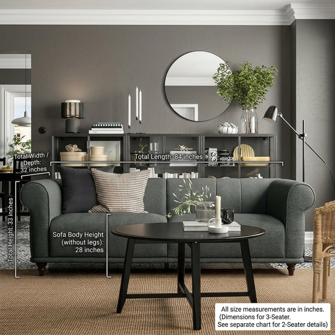 Modern Style Upholstered Sofa