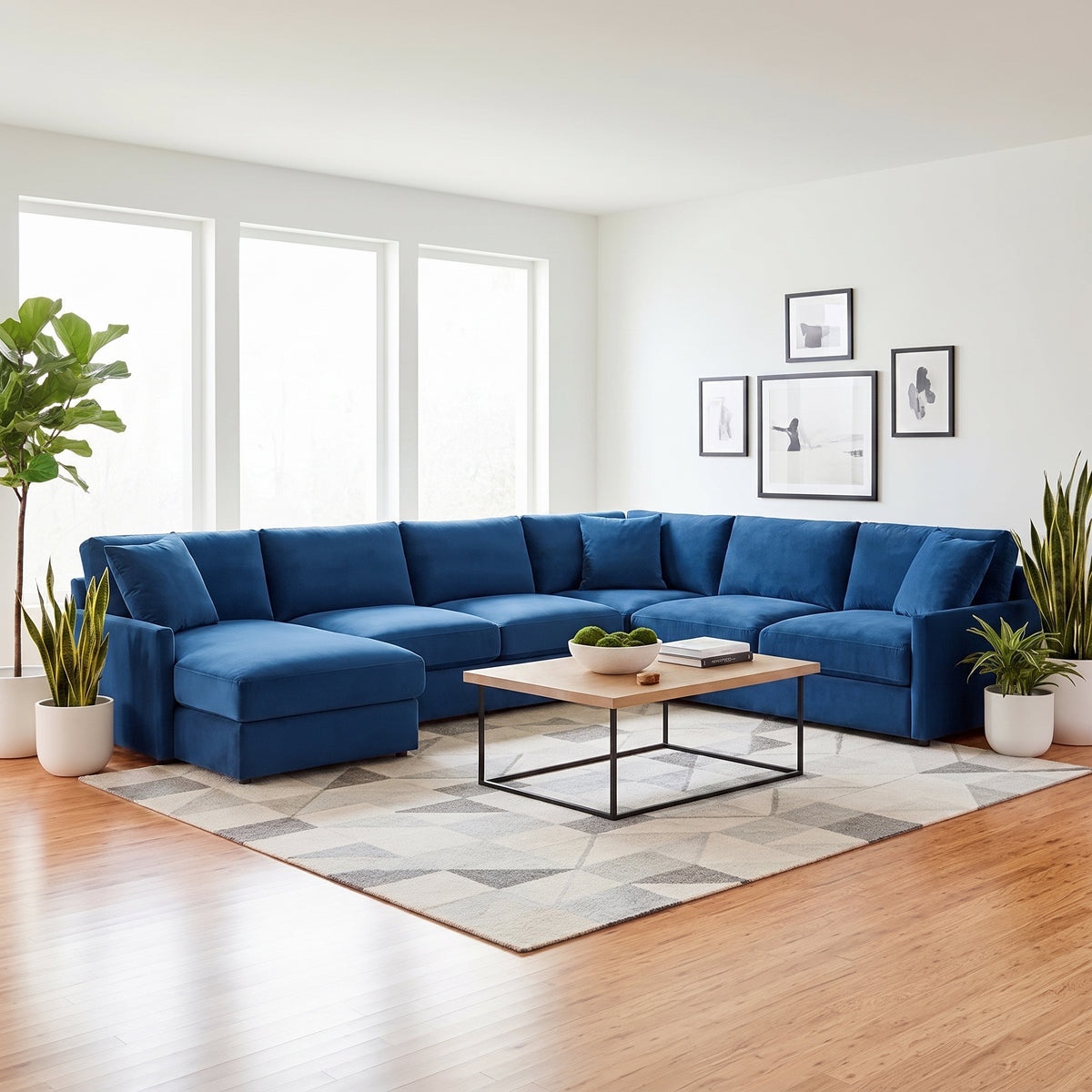 Serene L-Shape Sofa
