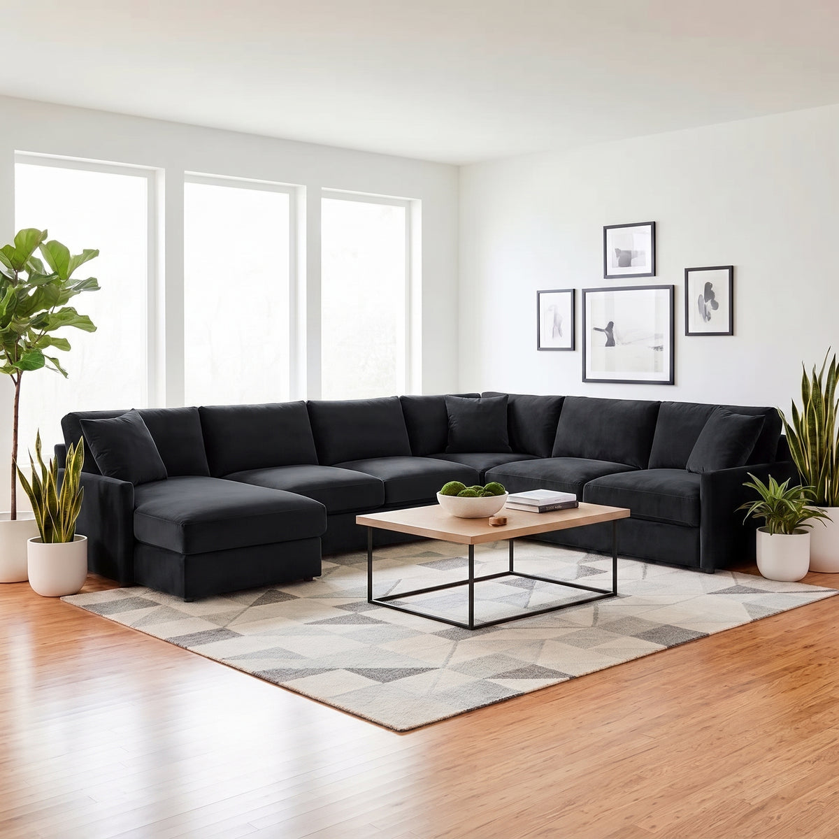 Serene L-Shape Sofa
