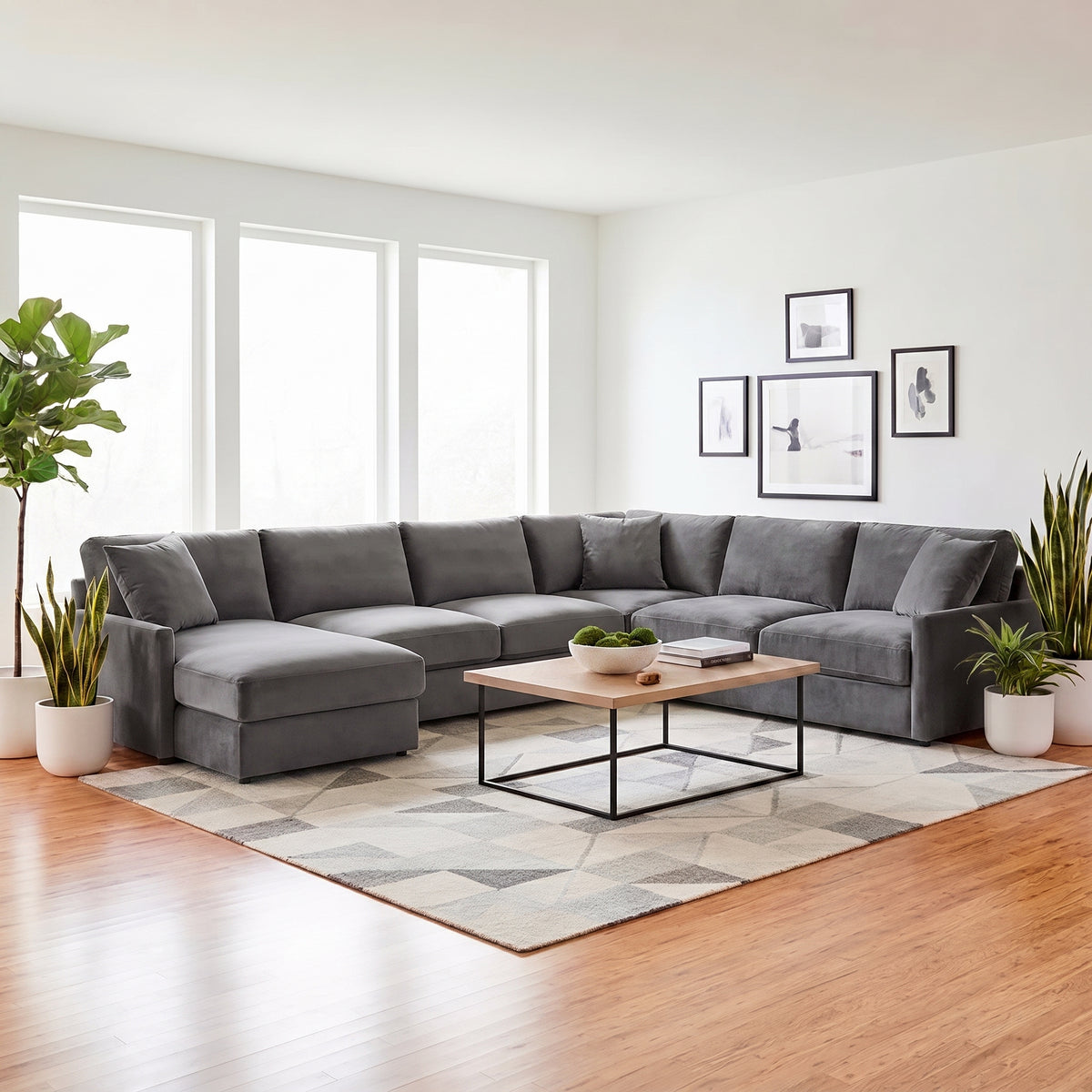 Serene L-Shape Sofa