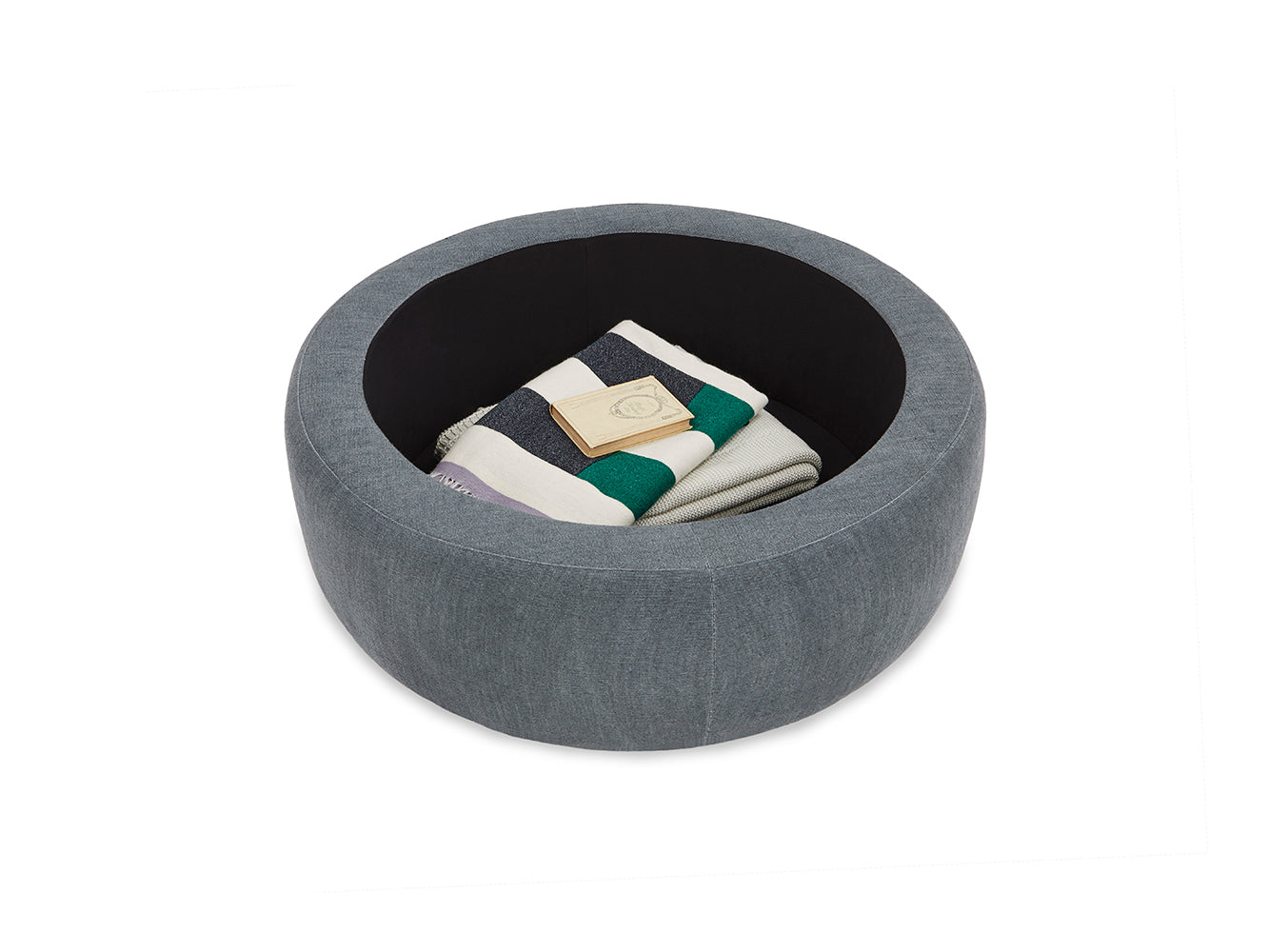 RN Interiors Pot Pie footstool with Inner Storage - rn interiors