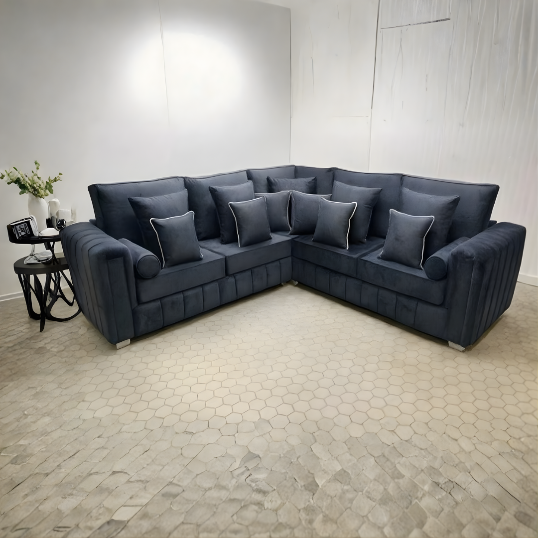 Indigo Channel Corner Sofa