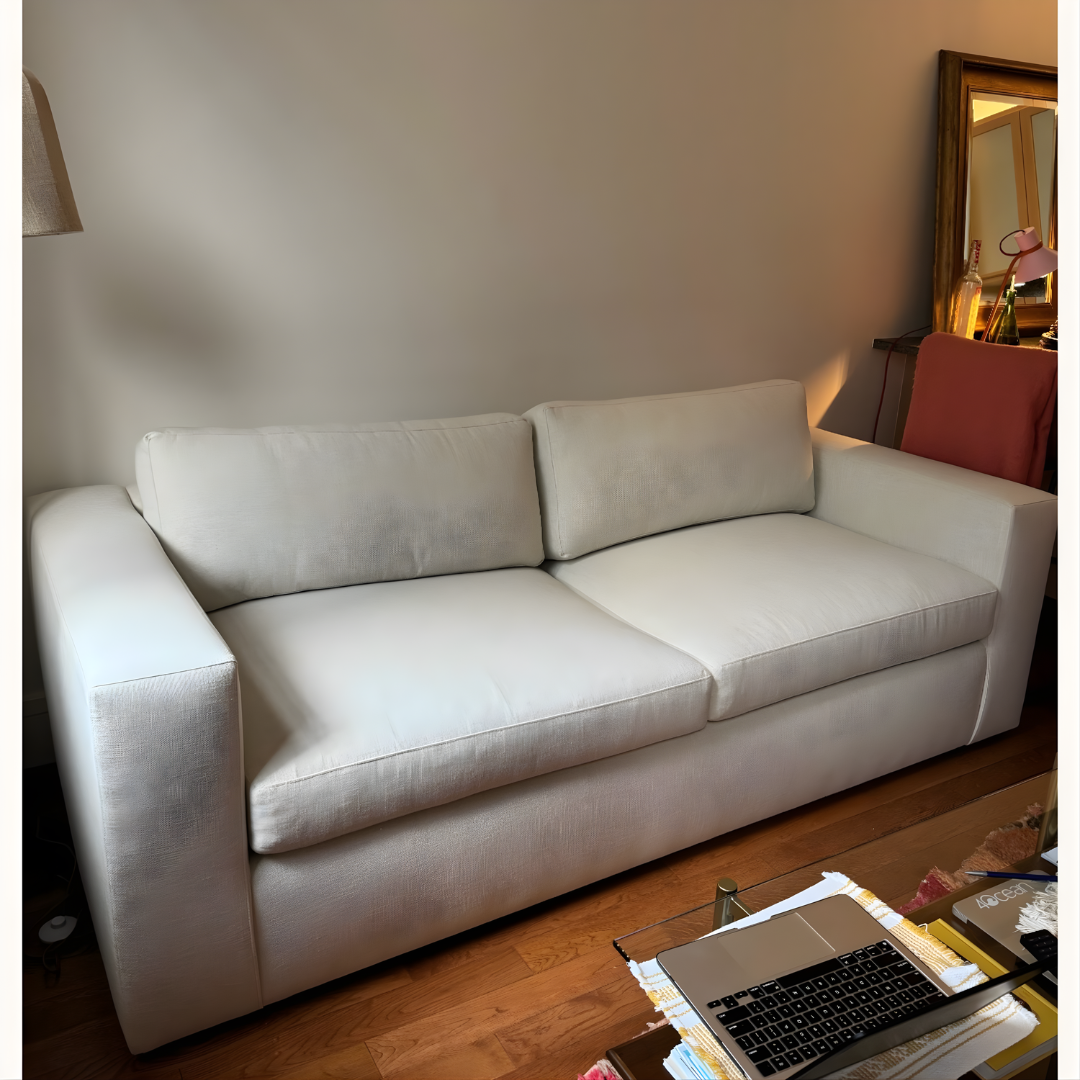 Minimalist White Sofa — 2+3 Seater Sofa