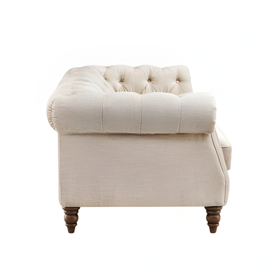 Beige Chesterfield Sofa