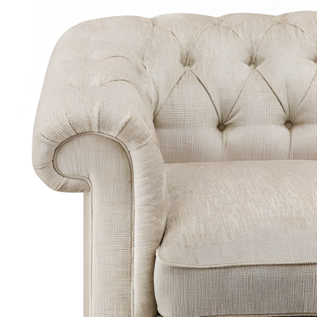 Beige Chesterfield Sofa