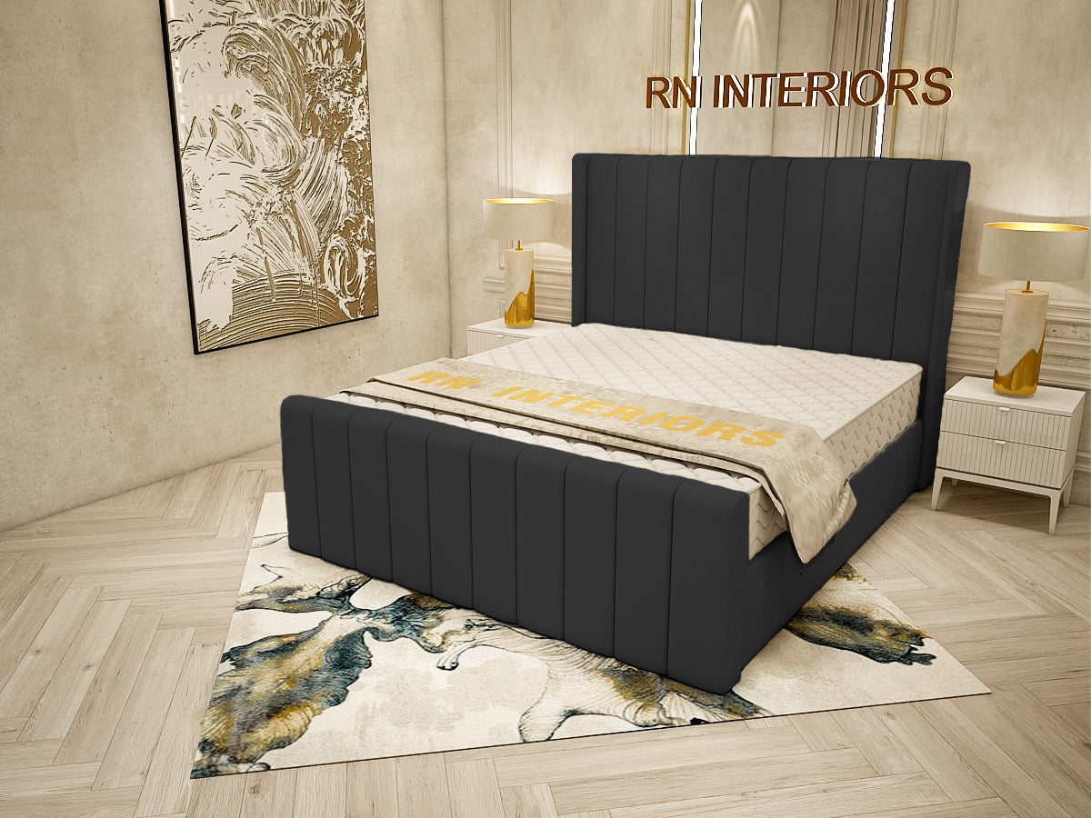 black-3 King Size Bed