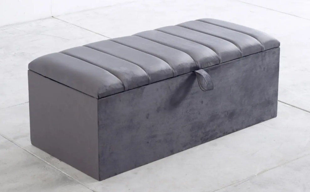 RN Interiors Lined Ottoman Storage Box in Range of Exciting Colors - rn interiors