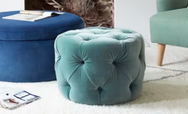 The Gumdrop Footstool Sweet Seating Delight for Modern interiors - rn interiors