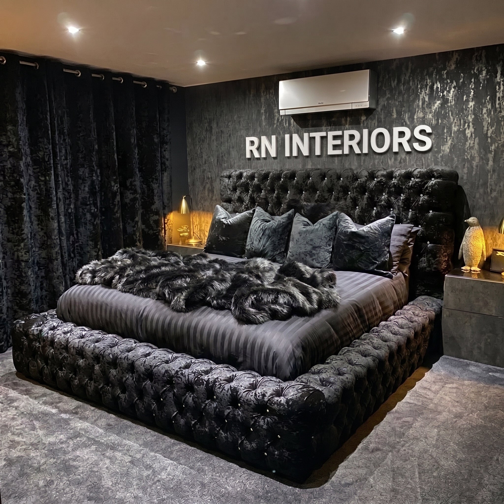 Black Regal Ambassador Bed Frame