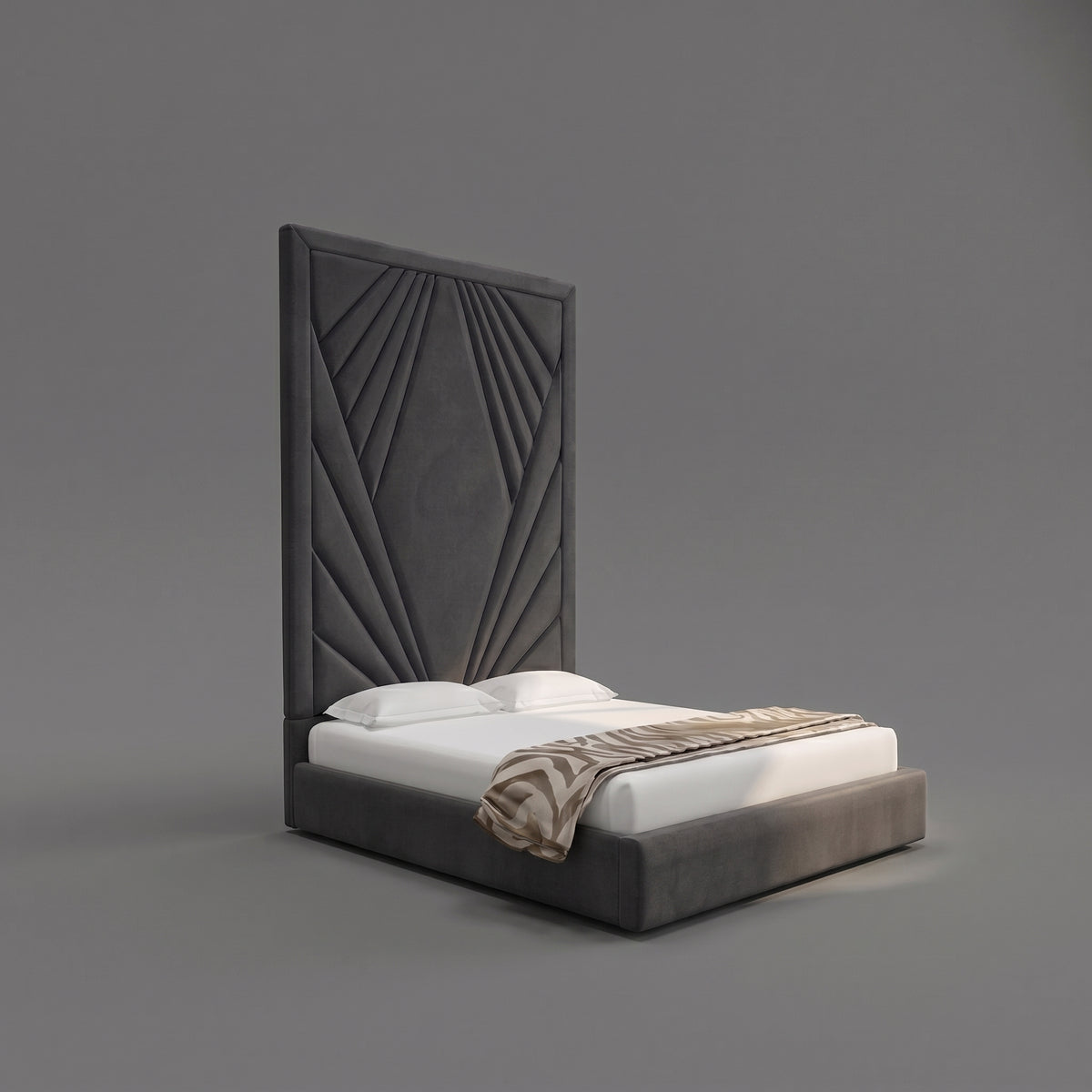 RN Interiors  Designer Platform Bed Frame