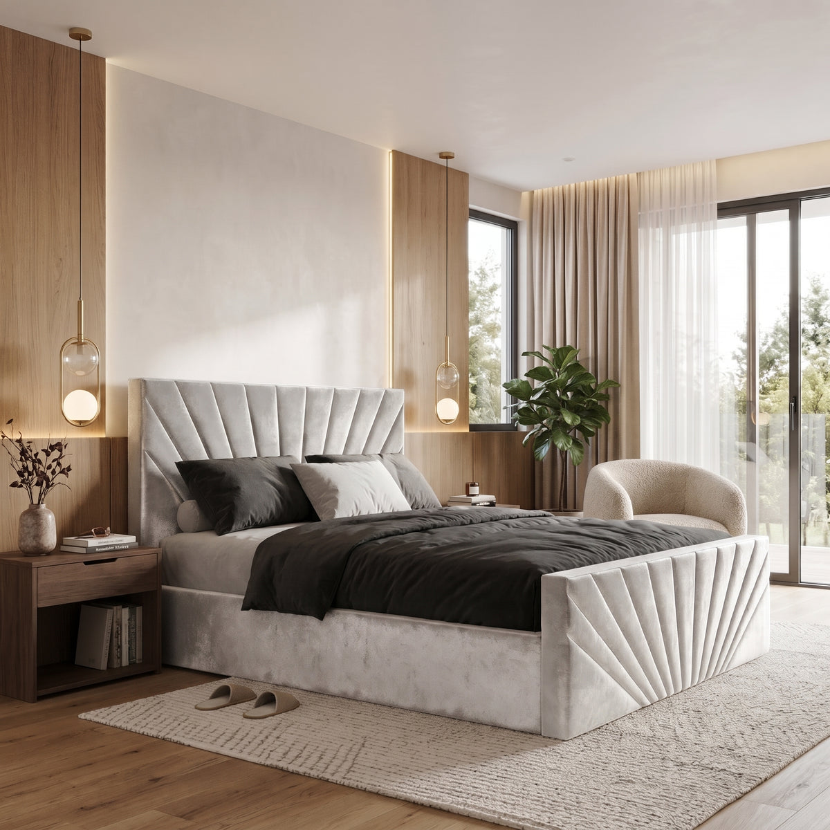 Sunrise King Size Bed Frame