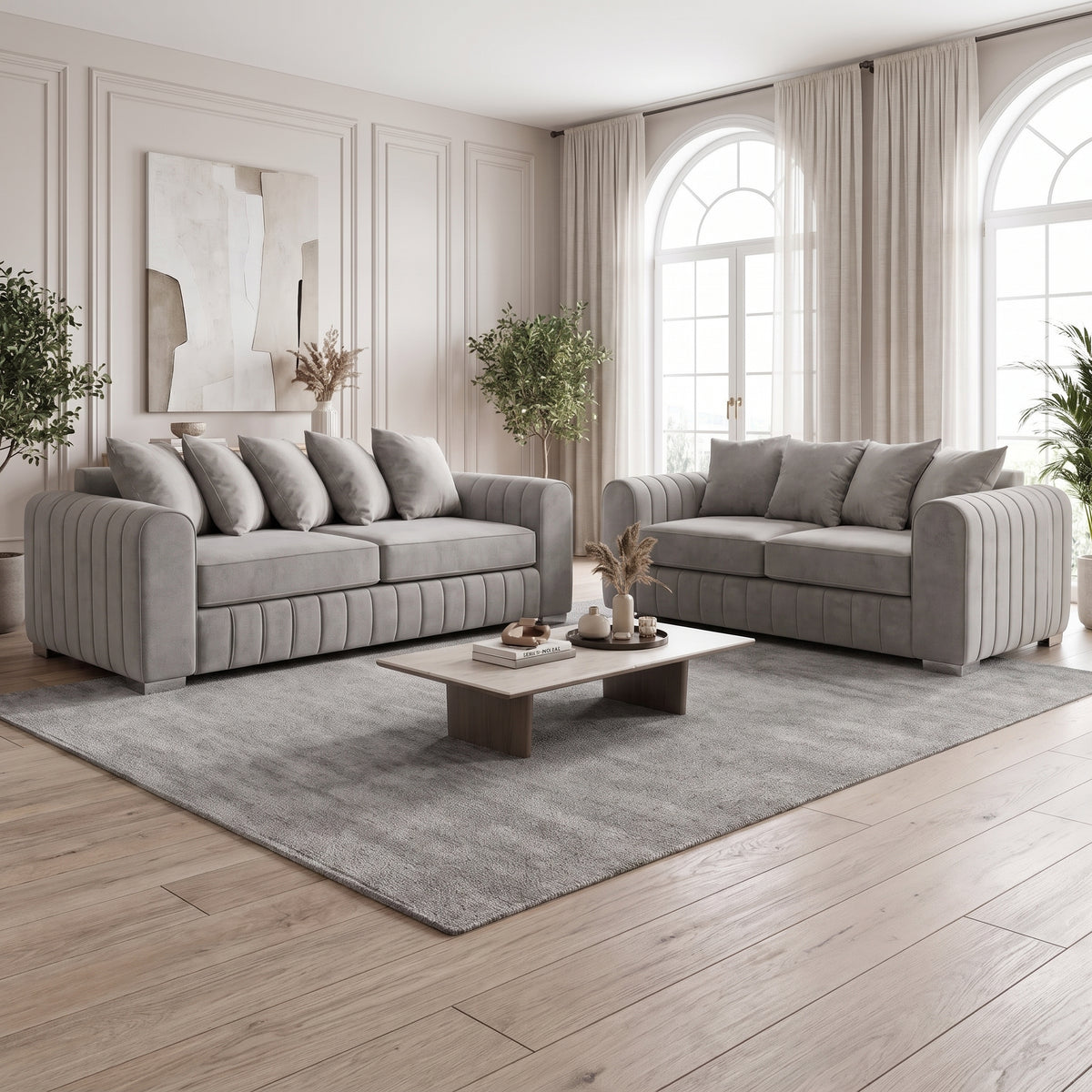 Lilly 3 + 2 Seater Sofa Set