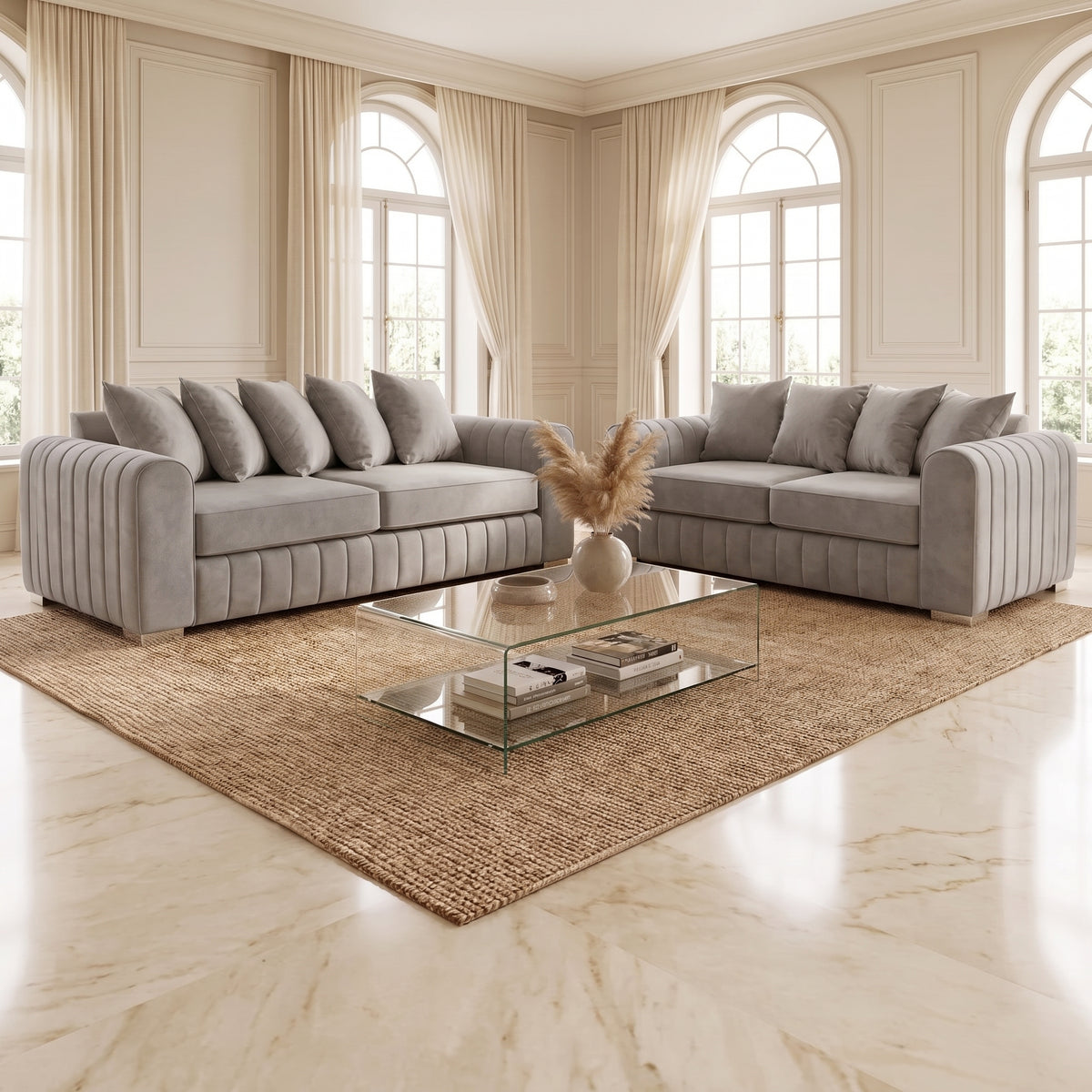 Lilly 3 + 2 Seater Sofa Set