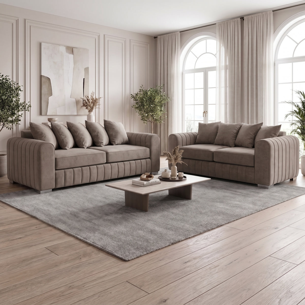 Lilly 3 + 2 Seater Sofa Set