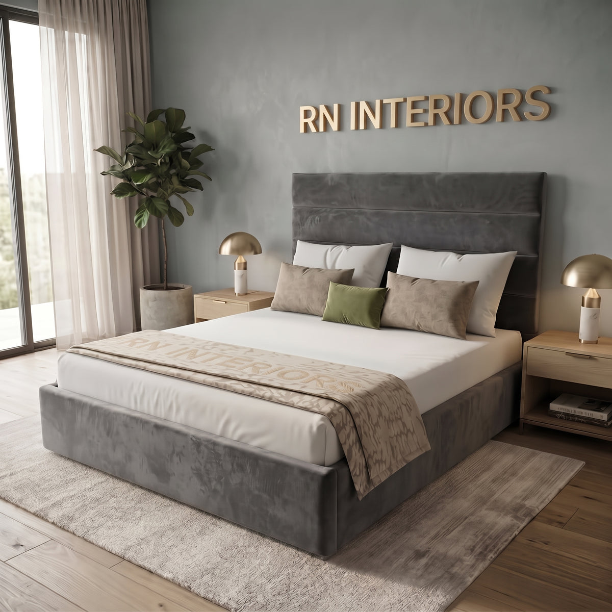 RN INTERIOR Supreme Comfort Bed Frame