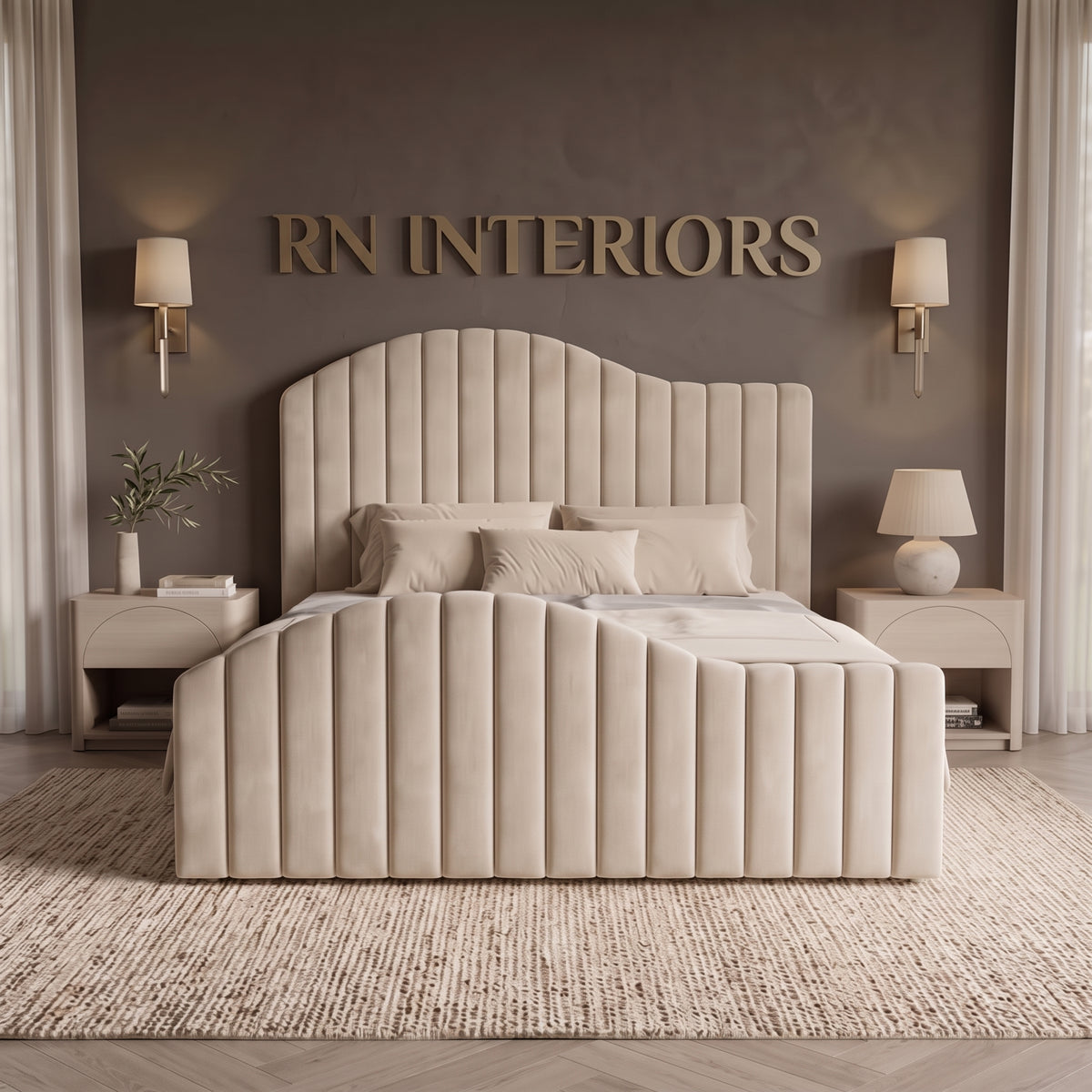 King Size Bed Frame -  Designer Bed Frame