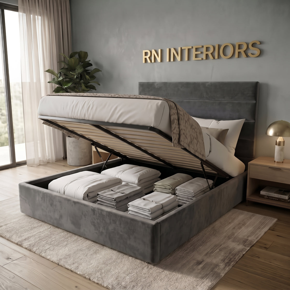 RN INTERIOR Supreme Comfort Bed Frame