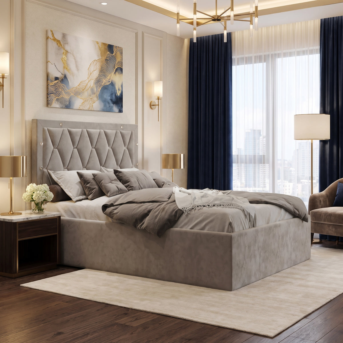 Golden Dreams Bed Frame