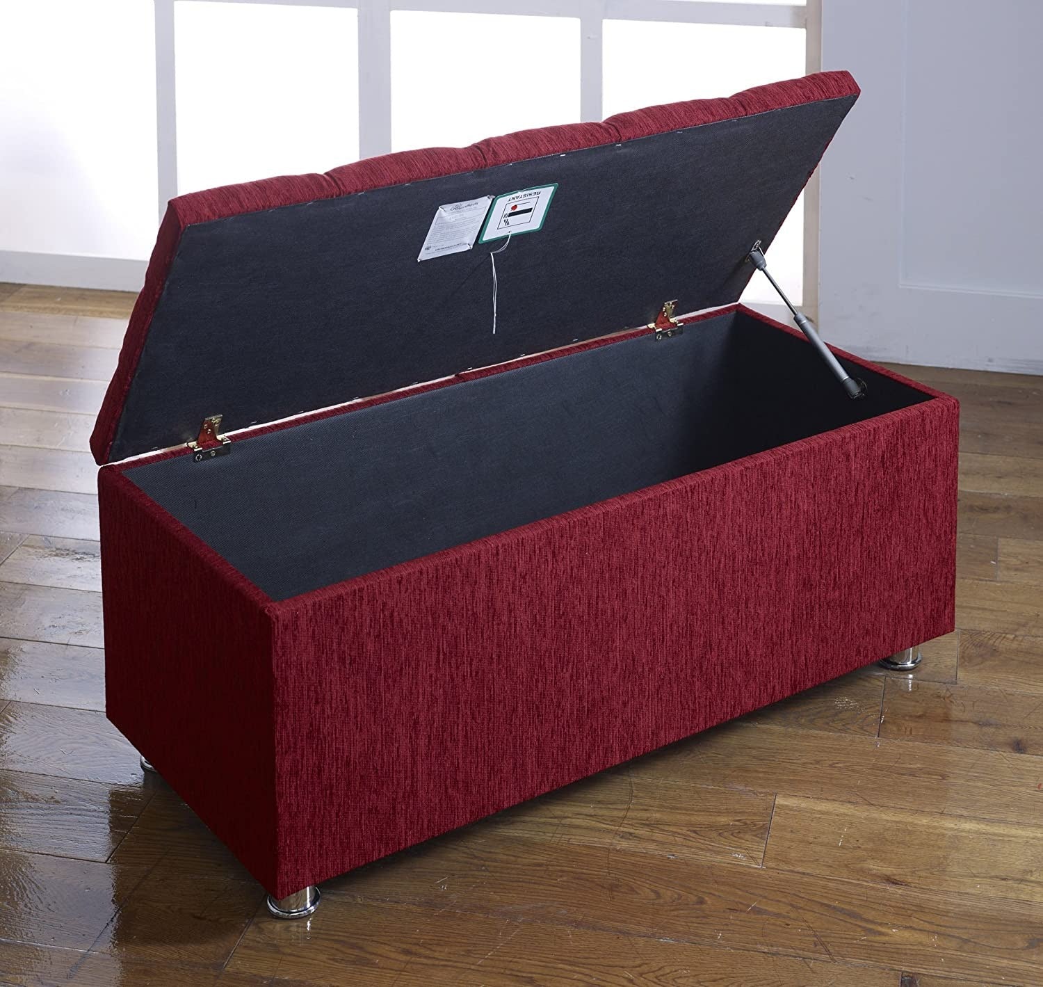 Chesterfield Ottoman Storage Box - Cubed Blanket Box
