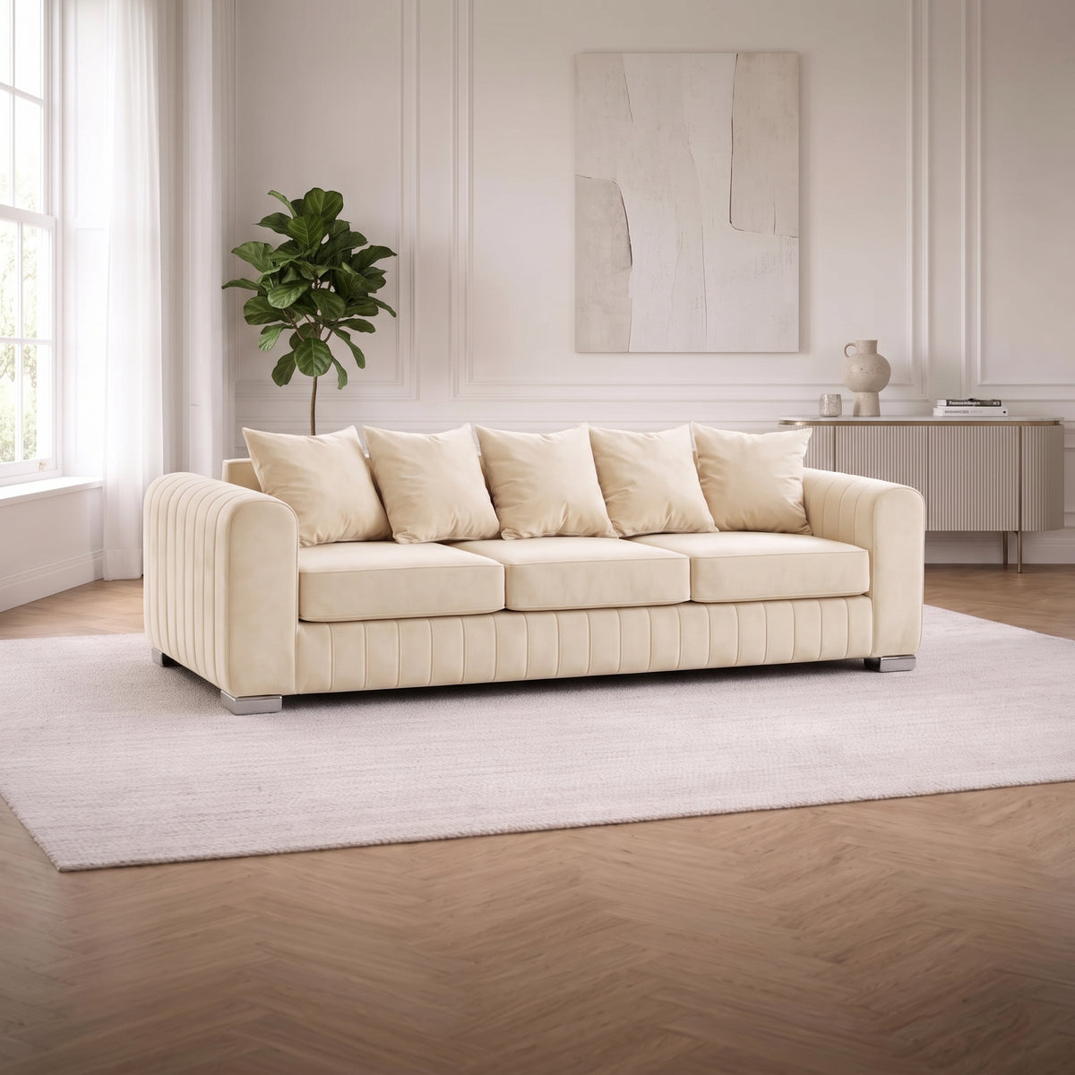 Lilly 3 + 2 Seater Sofa Set
