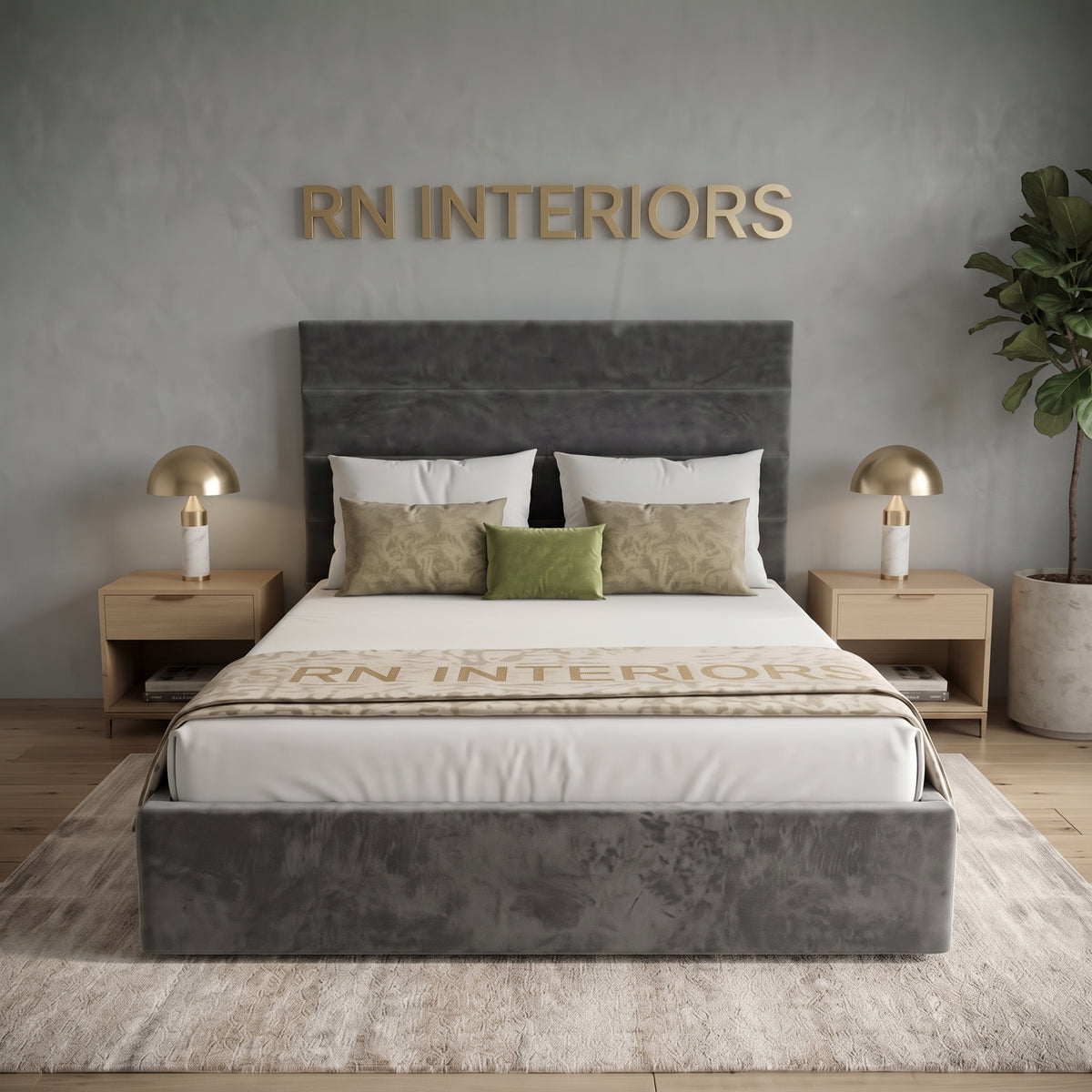 RN INTERIOR Supreme Comfort Bed Frame