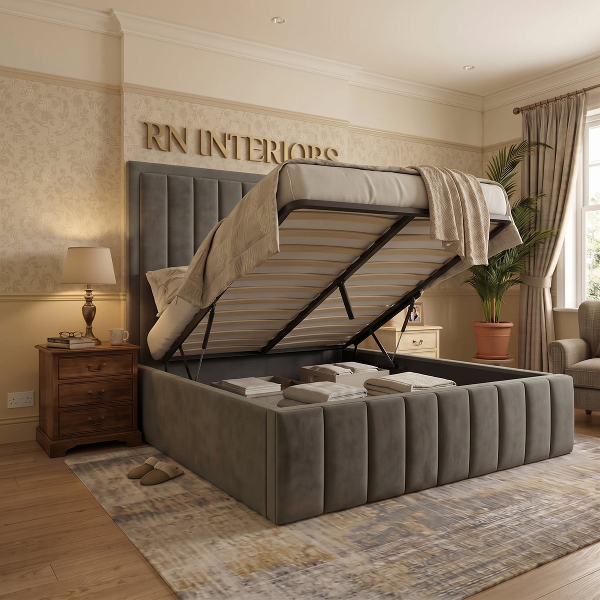 Dior Panel Bed Frame