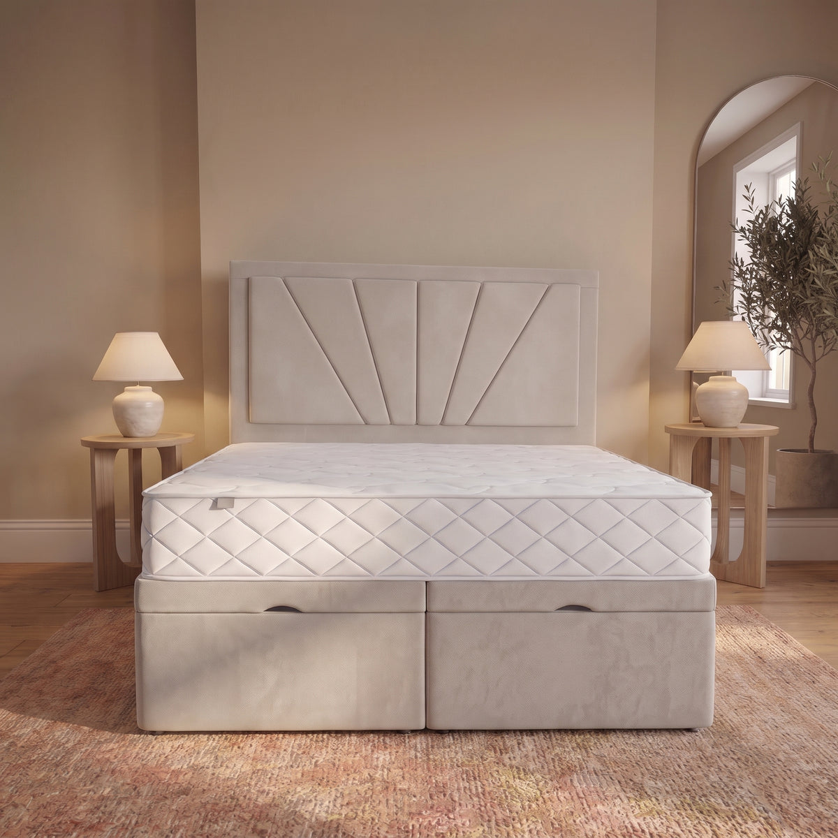Sunrise Divan Bed With Storage