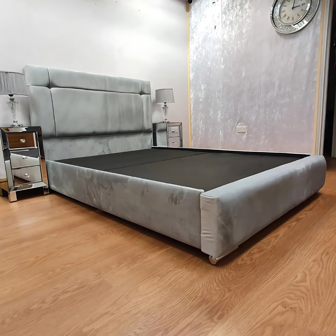 Grey ottoman Bed