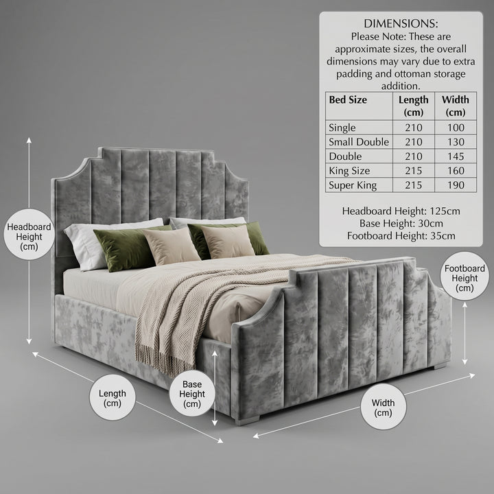 RN INTERIORS LUXURY PARADISE BED