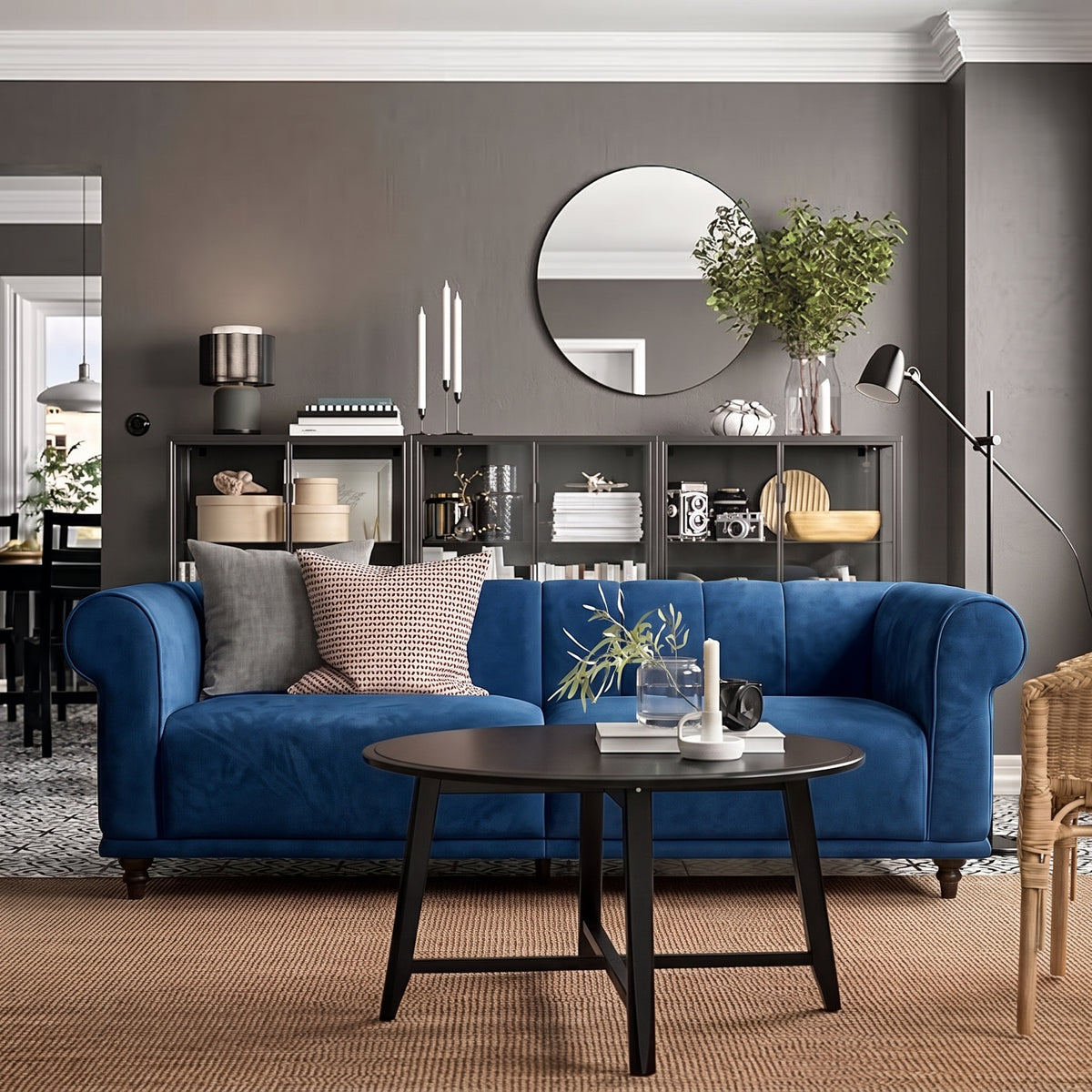 Modern Style Upholstered Sofa