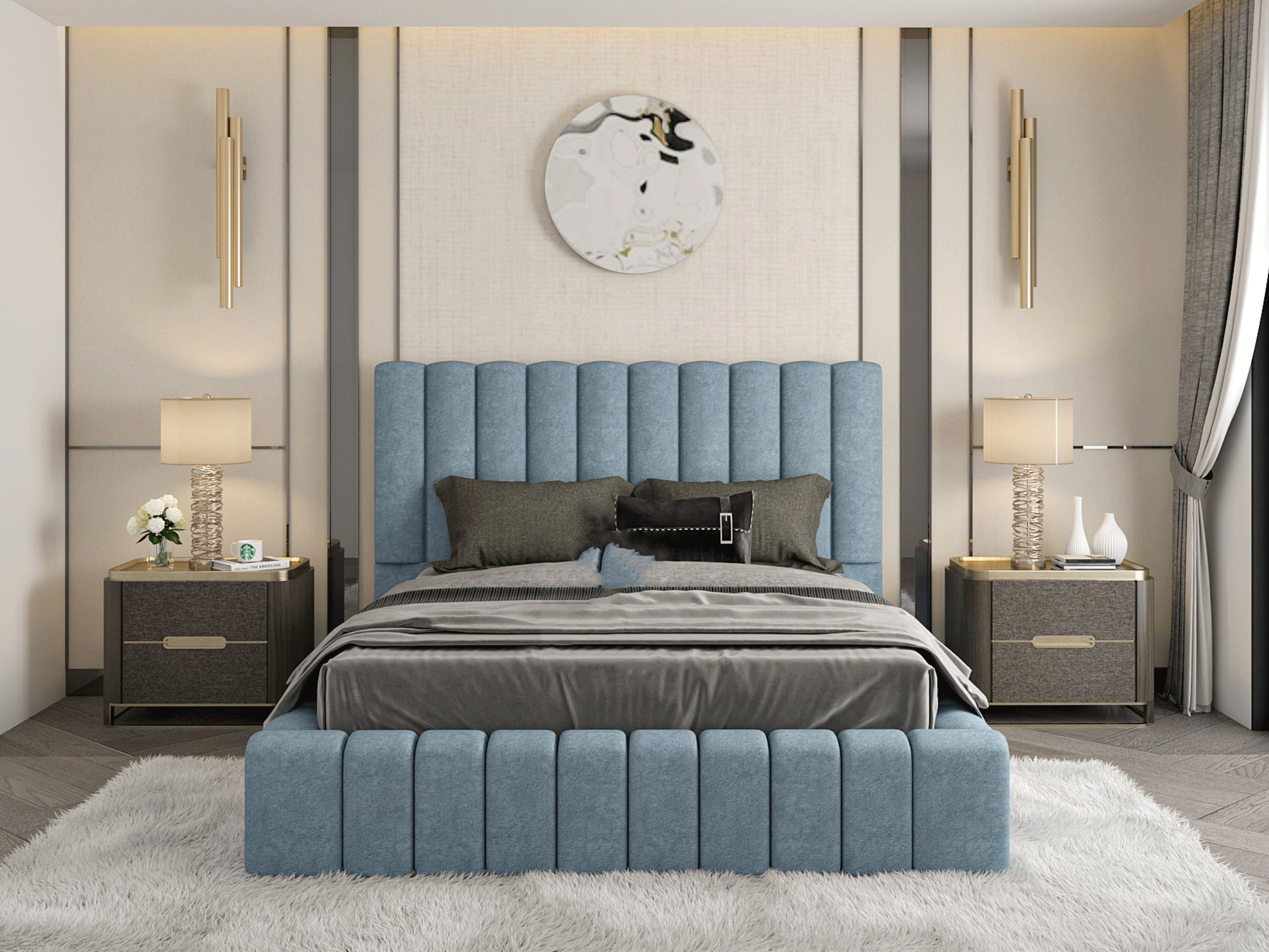 Ottoman Bed King Size