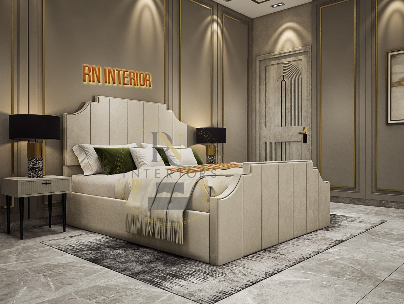 RN INTERIORS LUXURY PARADISE BED