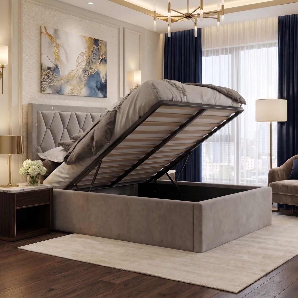 Golden Dreams Bed Frame