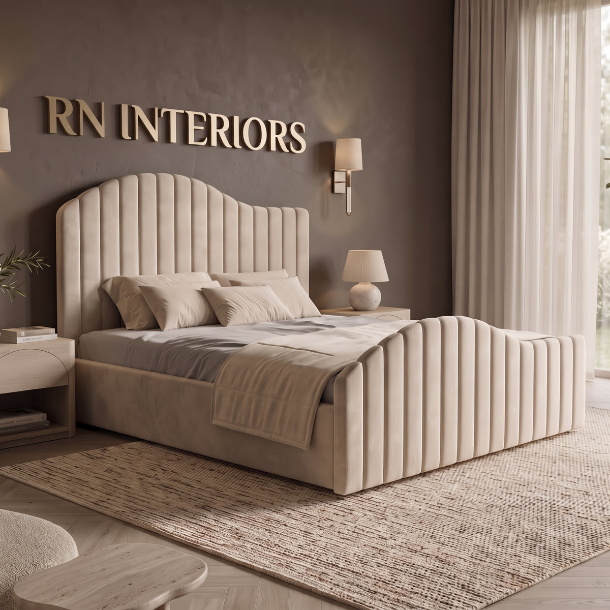 King Size Bed Frame -  Designer Bed Frame