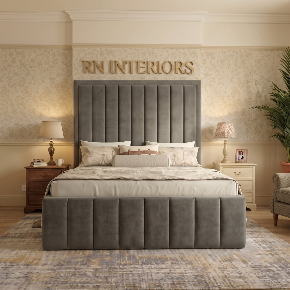 Dior Panel Bed Frame
