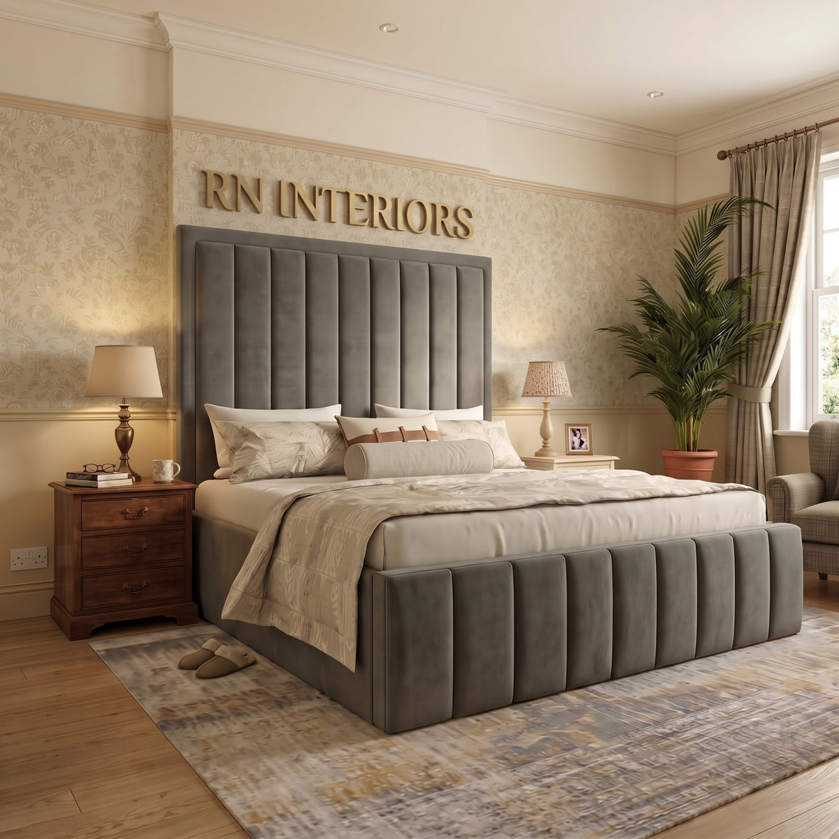 Dior Panel Bed Frame