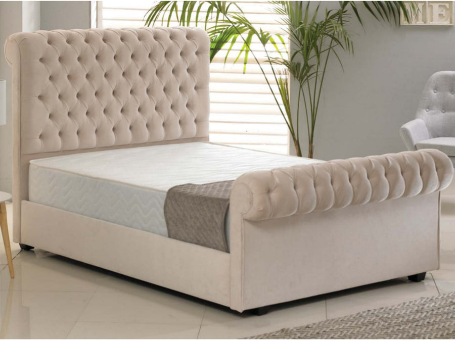Savannah Grey Bed Frame