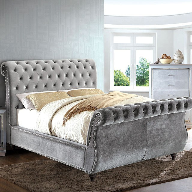 Scroll Bed Frame and Mattress And