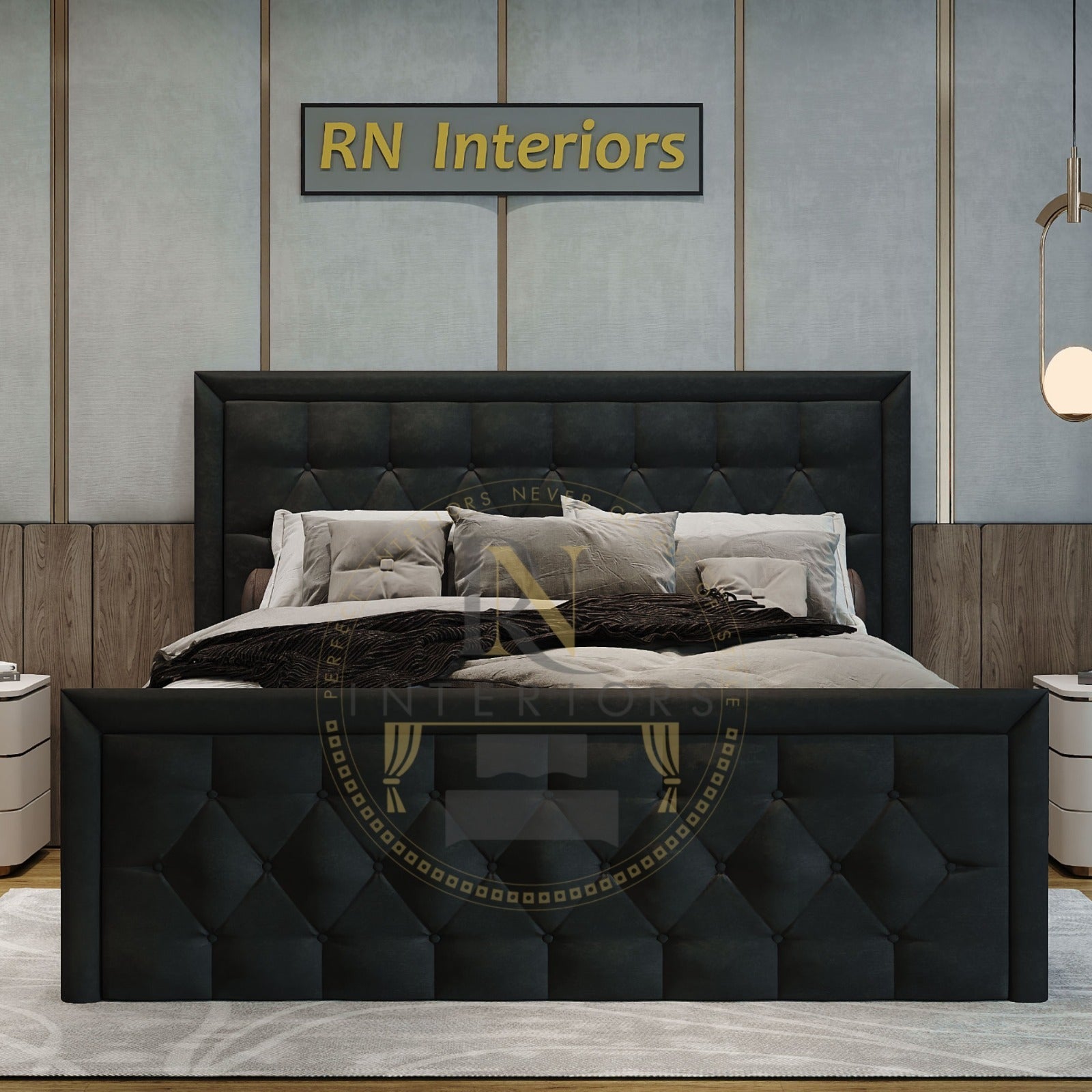 Chesterfield Single Bed With Storage | Sale - rn interiors