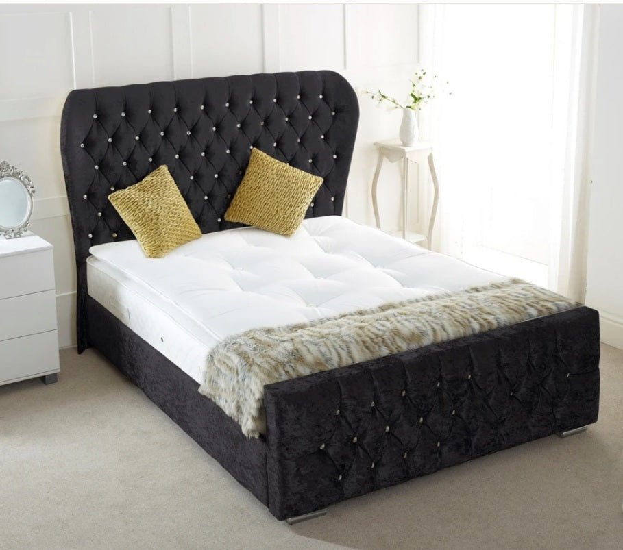 Single Wooden Bed Frame Chesterfield