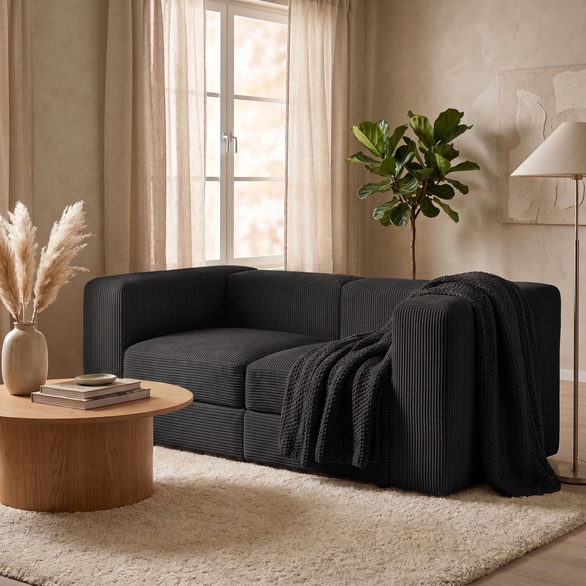 Block Modular Sofa — 2+3 Seater Sofa
