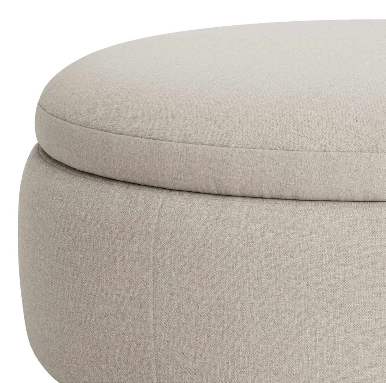 RN Interiors Pot Pie footstool with Inner Storage - rn interiors