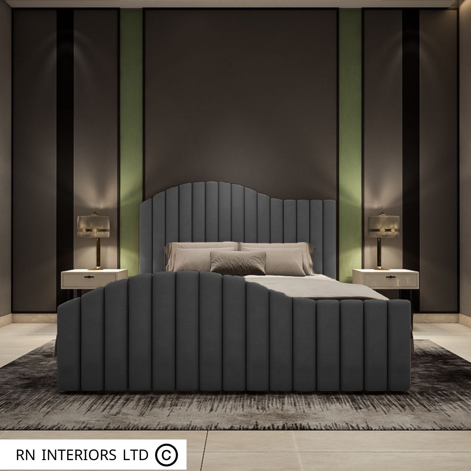 King Size Bed Frame -  Designer Bed Frame