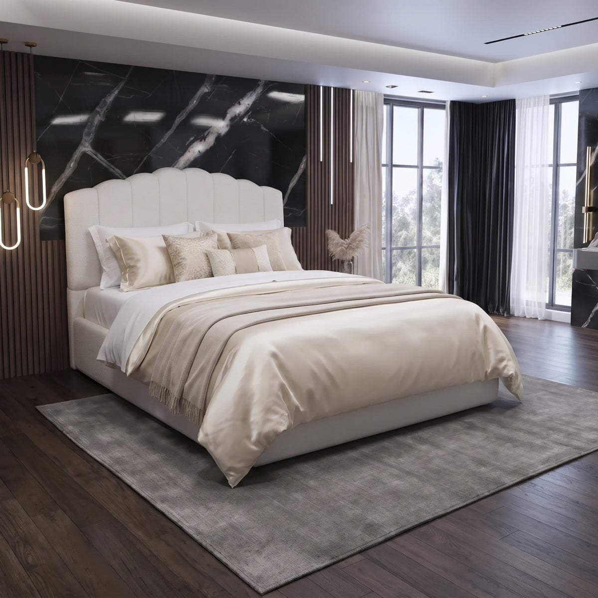 Majestic Dream Teddy Fleece Bed Frame