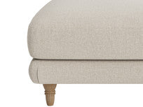 RN Interiors Wooden Legs Sugarloaf Footstool - rn interiors